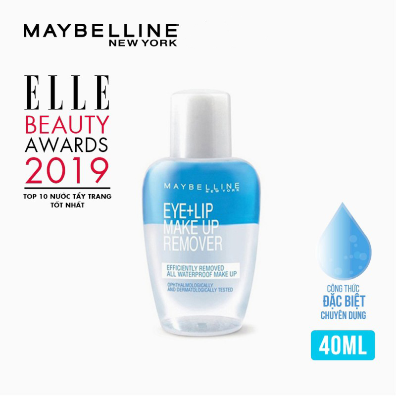 Nước Tẩy Trang Mắt Và Môi MAYBELLINE Make Up Remover