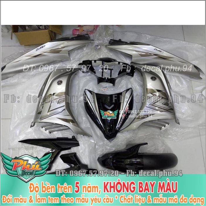 Tem rời exciter 135 Xám bạc
