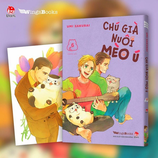 Sách - Chú già nuôi mèo ú