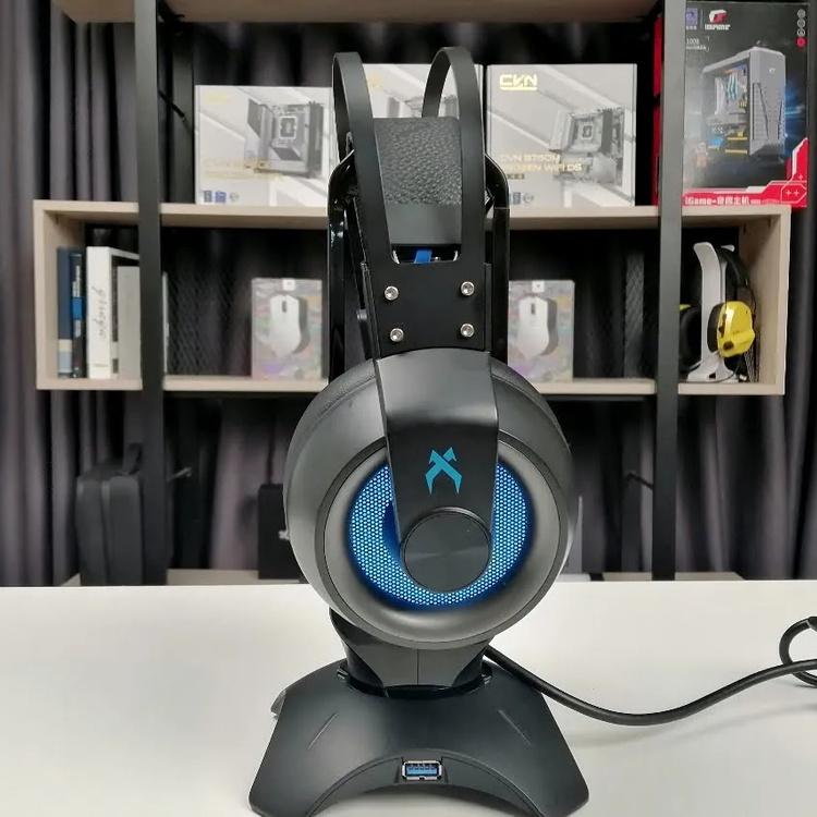 Tai nghe Xiberia K1 7.1 Meta Black Blue - Hàng chính hãng