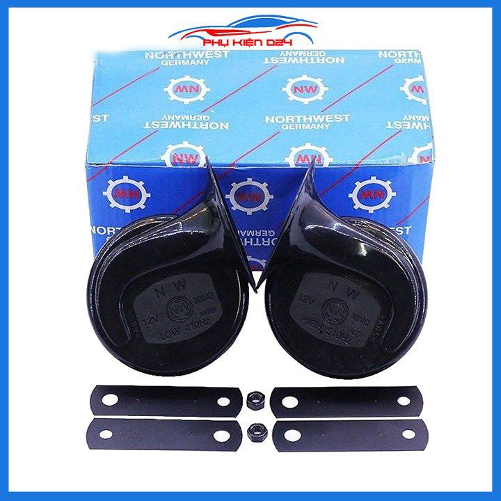 Bộ còi sên NW 12-24VDC dùng cho ô tô xe máy