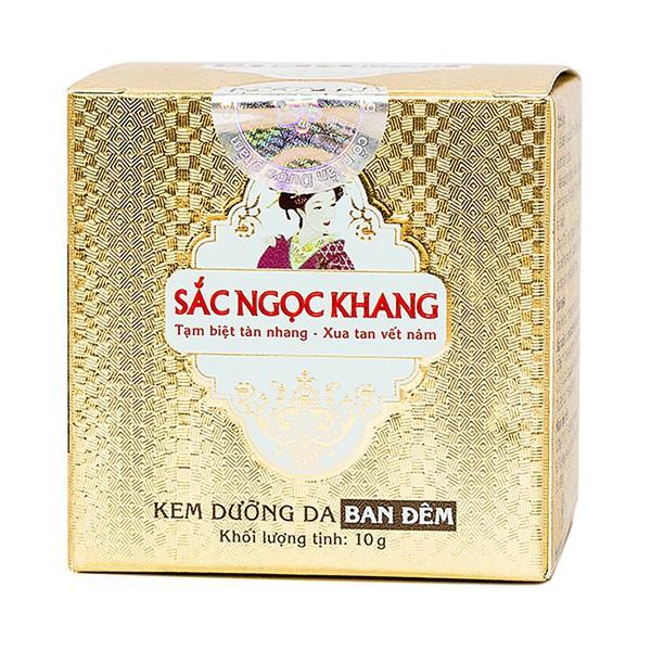 Combo 3 Kem Dưỡng Da Ban Đêm Sắc Ngọc Khang 10gr / Hộp