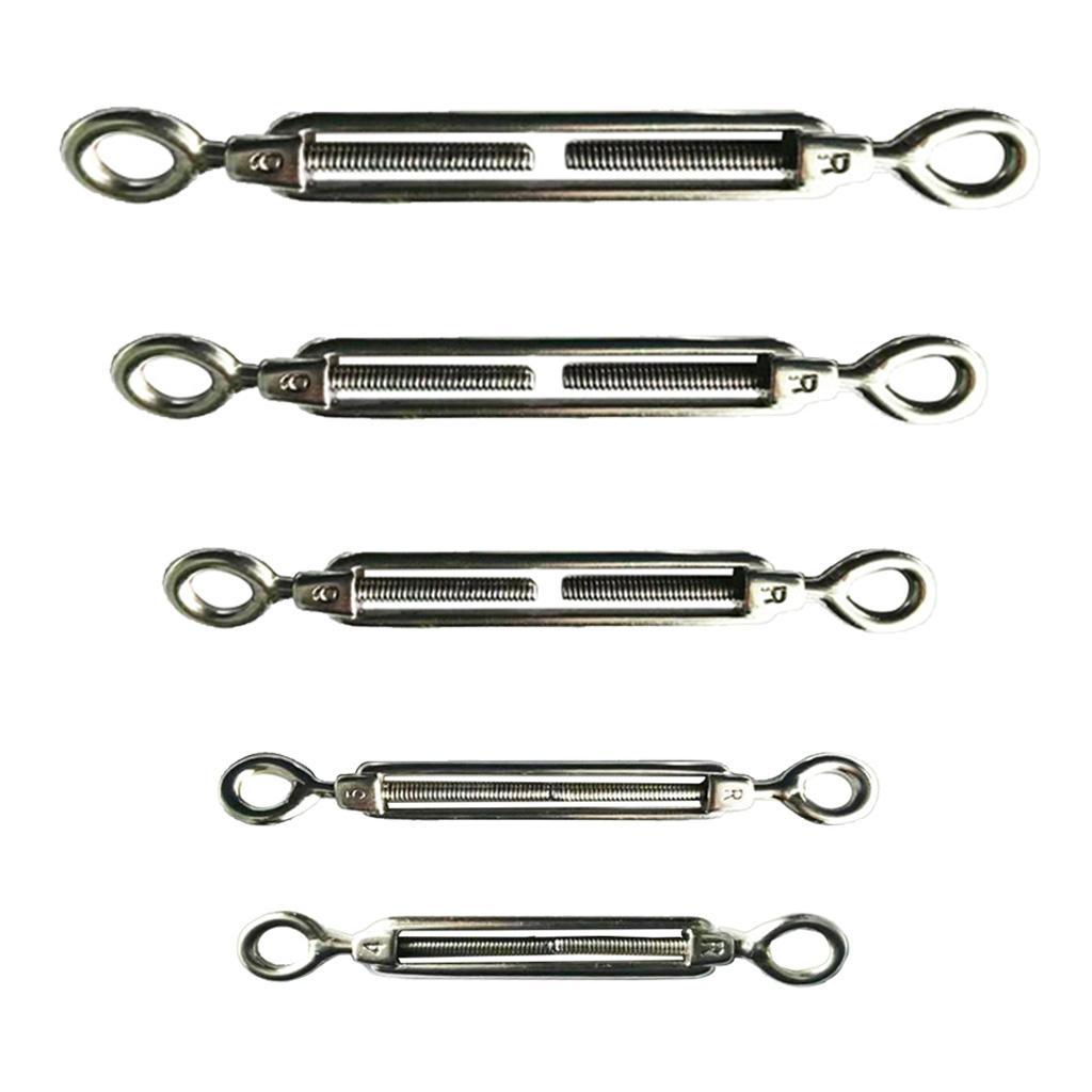 Rustproof Stainless Steel  Turnbuckle Wire Rope Tension Screw