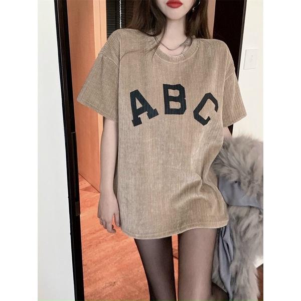 ÁO THUN GÂN FORM RỘNG