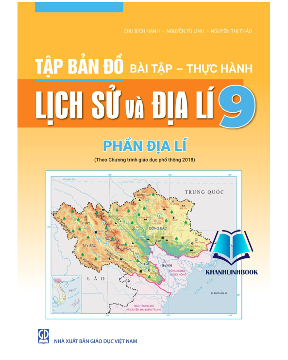 Sách - Tập bản đồ Bài tập - Thực hành - Lịch sử và Địa lí, Phần địa lí 9 (theo chương trình Giáo dục phổ thông 2018)