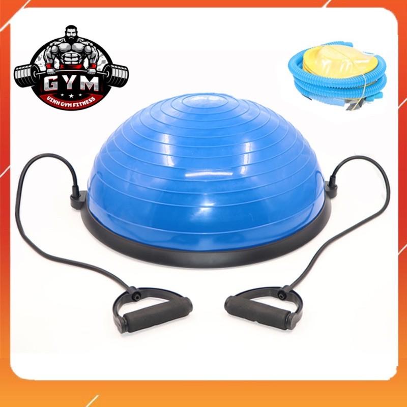 Bóng tập YOGA bóng thăng bằng tặng bơm bóng,Bosu Bóng Tập Cân Bằng Bosu tập thể dục,Bóng đẹp Yoga Tại Nhà Cao Cấp BS-098