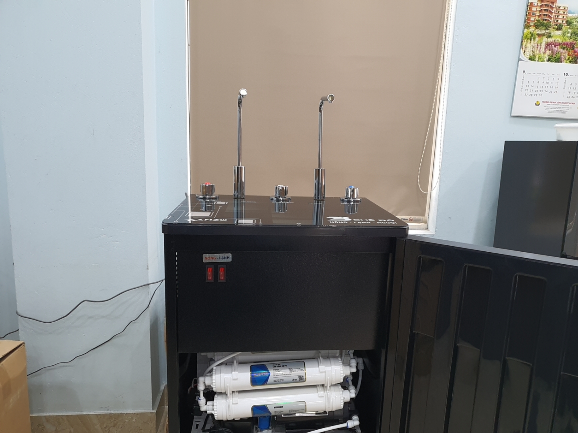 Máy Lọc Nước R.O Hydrogen KANZO KZ-RO-NL100CH-HI 10 Lõi Nóng Lạnh Hàng chính hãng