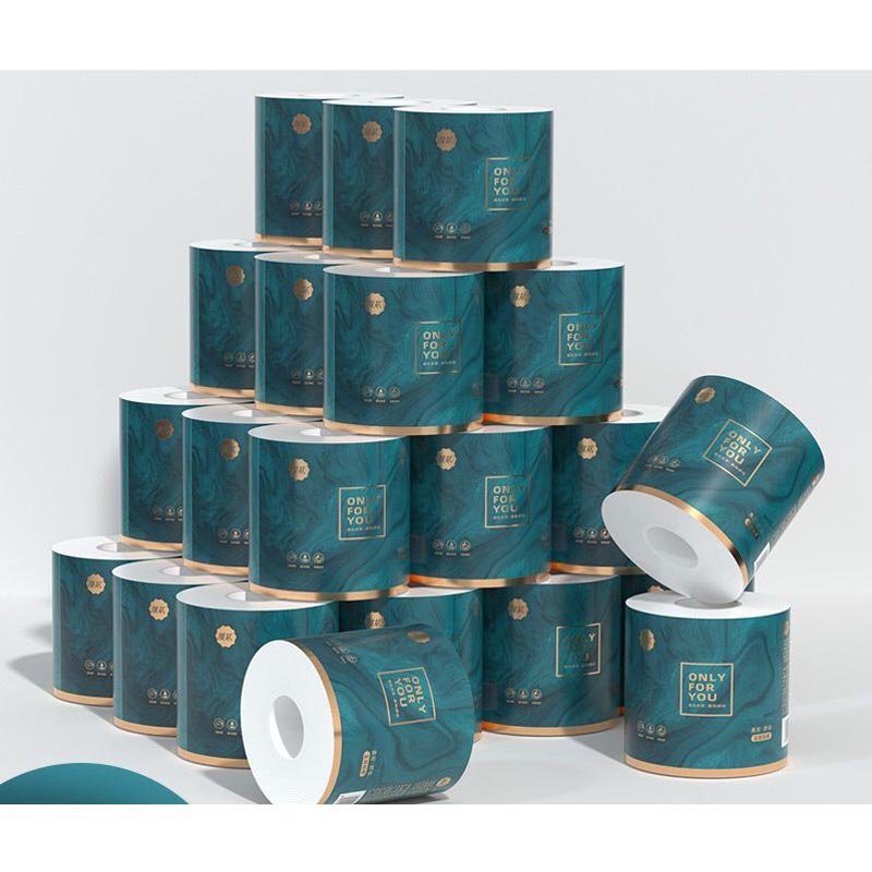 Cuộn giấy lụa 4 lớp có lõi mềm mịn và dai