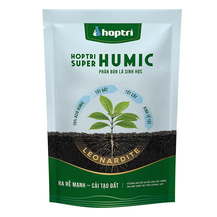 Super Humic Dạng Bột - phân bón lá hữu cơ sinh học 3 tốt (1kg)