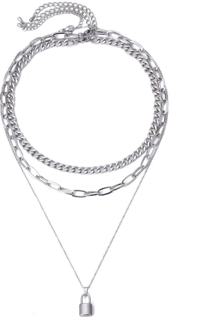 Vòng cổ titan ổ khoá unisex