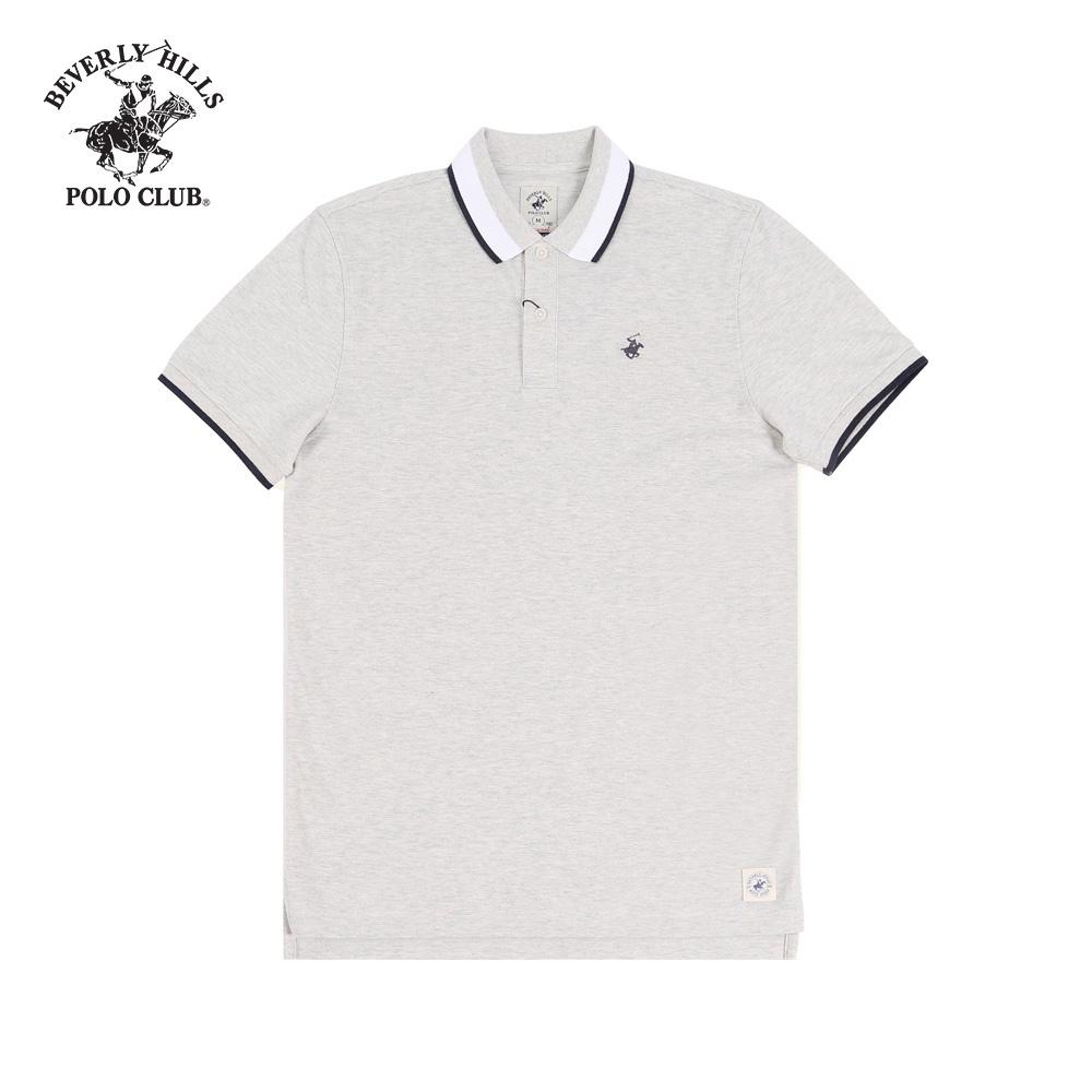 Áo polo ngắn tay Nam Beverly Hills Polo Club Slim fit Cotton màu be - PMRSS20TL113