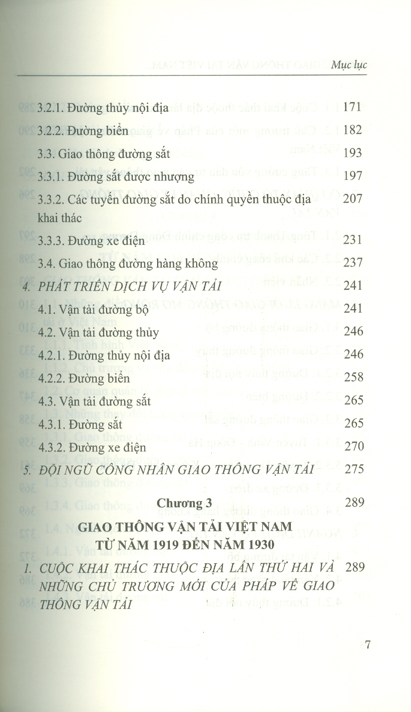 Lịch Sử Giao Thông Vận Tải Việt Nam Từ Năm 1884 Đến Năm 1945 (Sách Chuyên Khảo)