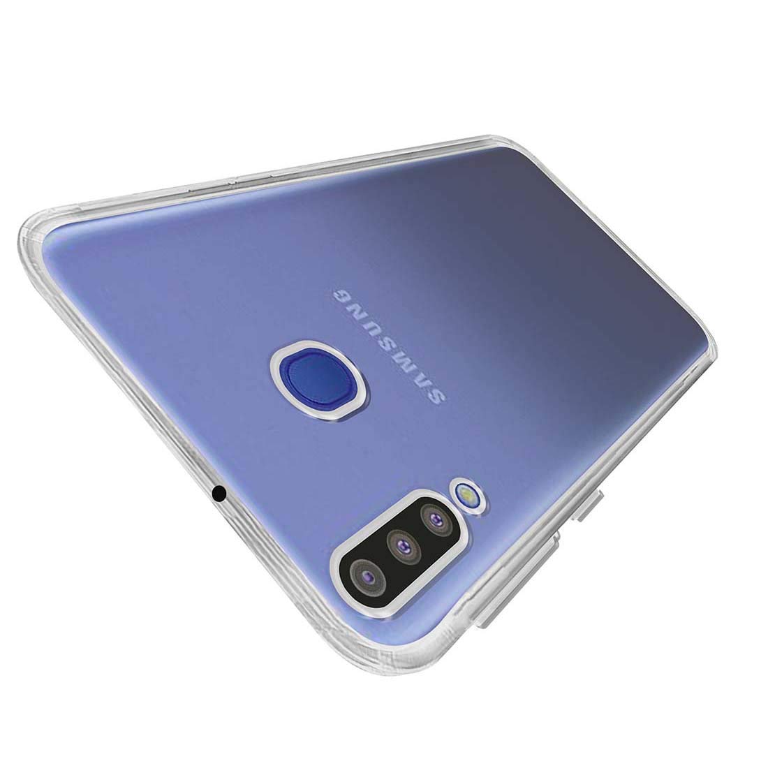 Ốp lưng dẻo dành cho Samsung Galaxy M30 hiệu Ultra Thin mỏng 0.6mm chống trầy - Hàng chính hãng