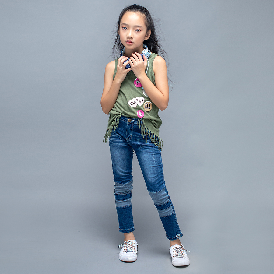 Quần jean mềm LK0238 màu đậm