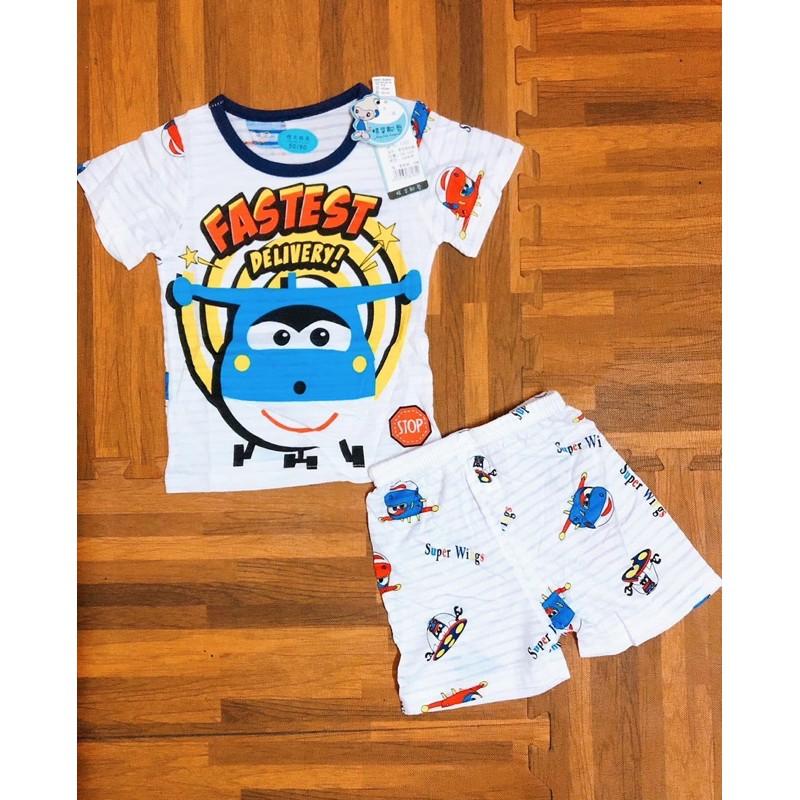 Bộ Cộc Tay Sợi Tre cho bé gái