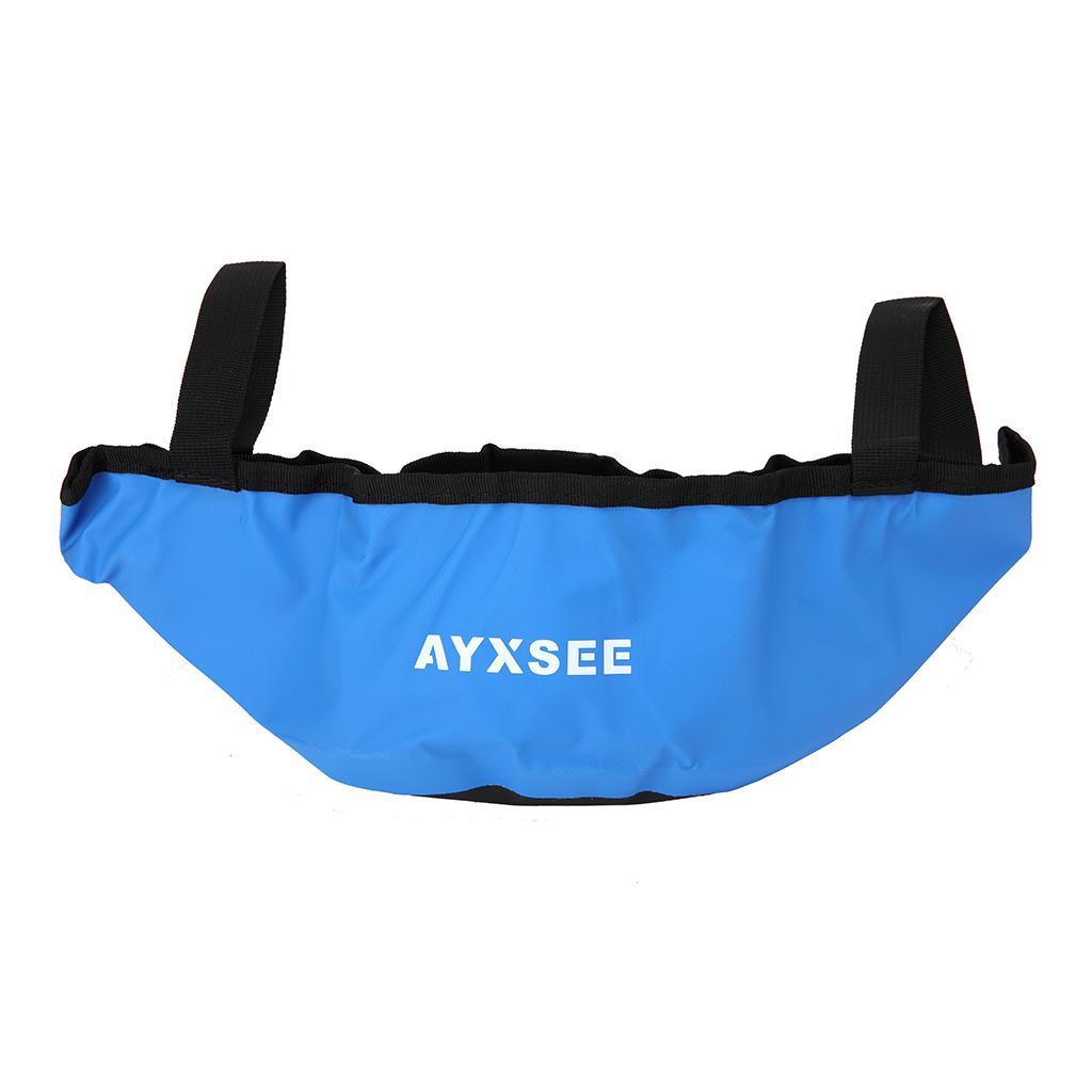 Lightweight Collapsible Portable Folding Durable Leak-Proof Outdoor Wash Basin Footbath Bucket Water Bag for Car Washing Camping Traveling