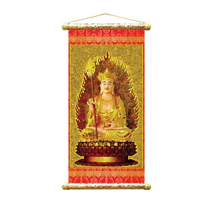 Tranh Địa Tạng Vương dán tường VST-20