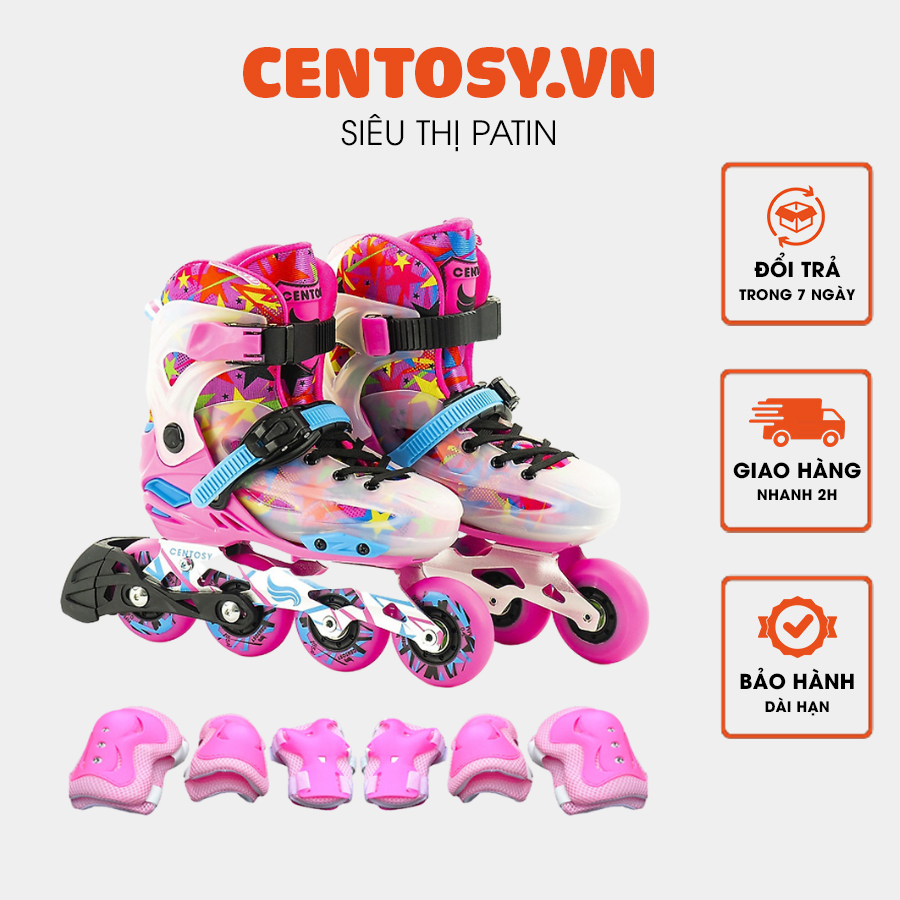 Giày Trượt Patin CenTosy kid pro 1 Tặng Bộ Bảo Vệ Tay Chân