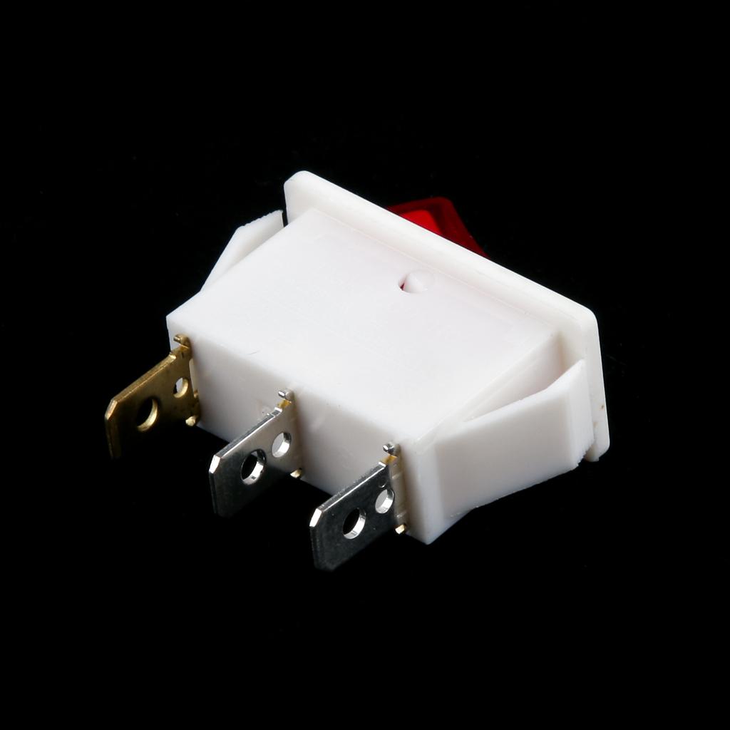 3 Pin Switch Button 16A/250V 20A/125V AC for Car Motorbike Boat DIY