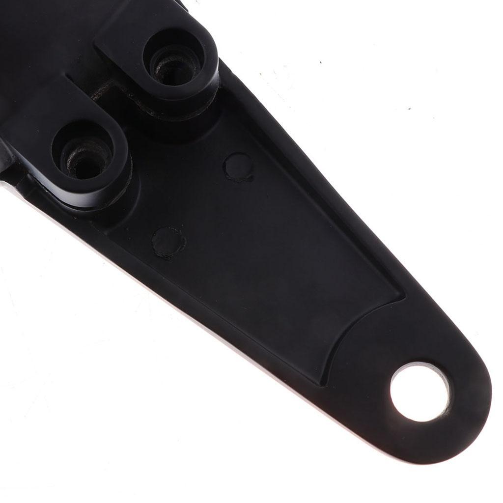 Motorcycle Black Billet Aluminum Headlight Fork Mounting Brackets Kits for