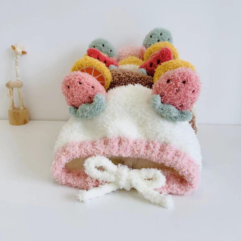 Mũ len hoa quả cực đẹp và cute cho bé từ 3 tháng đến 24 tháng