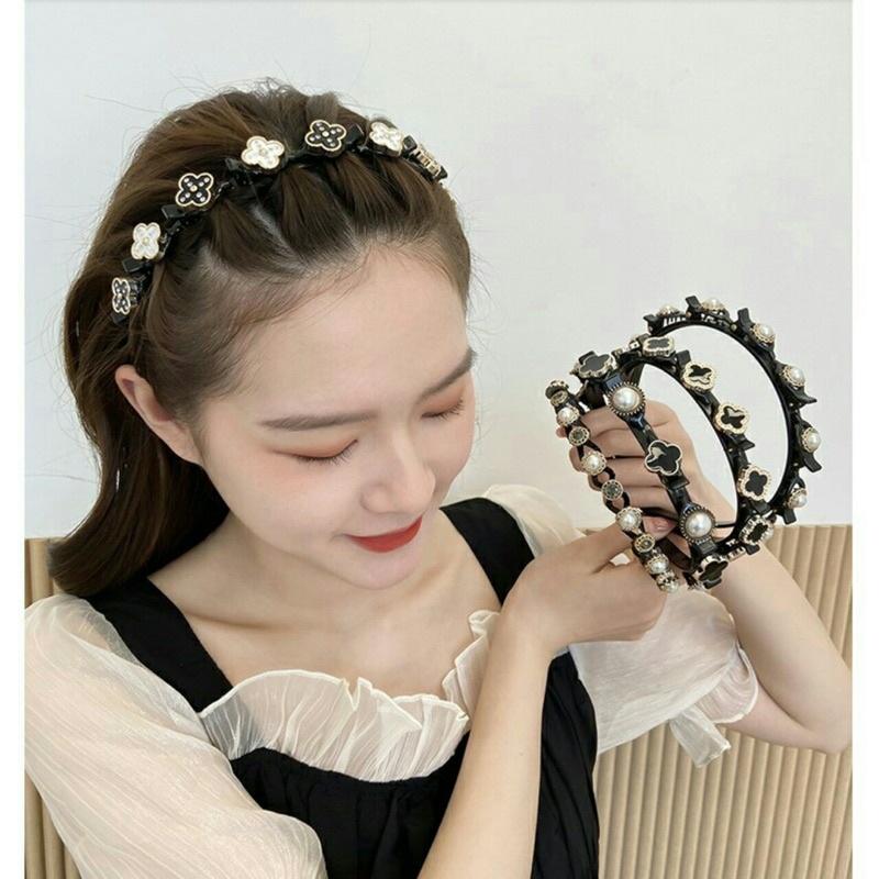 BỜM TÓC CÓ KẸP KIỂU HÀN QUỐC