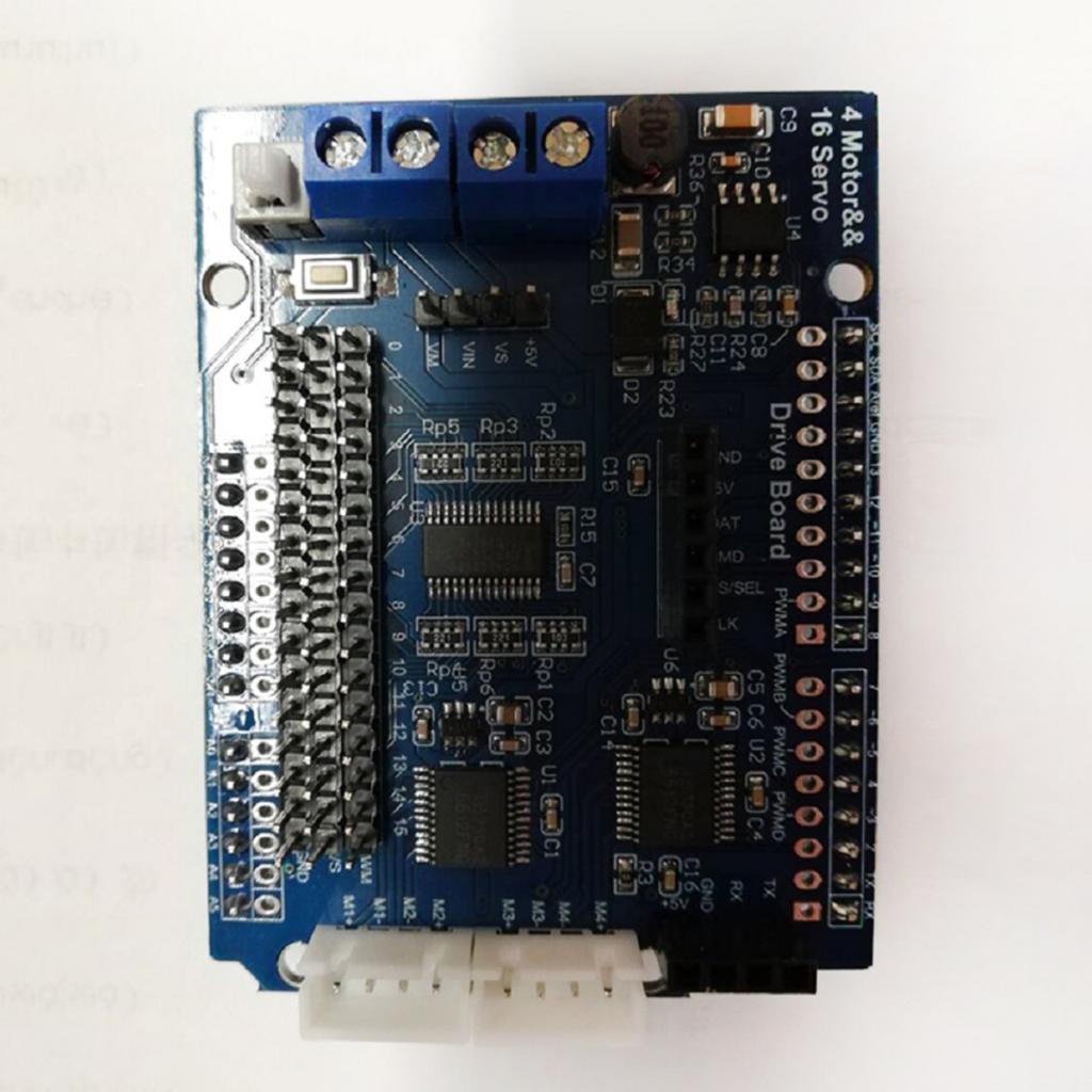 1pc 2 Motor 16 Servo Drive Shield Servo Board For UNO Robot Car