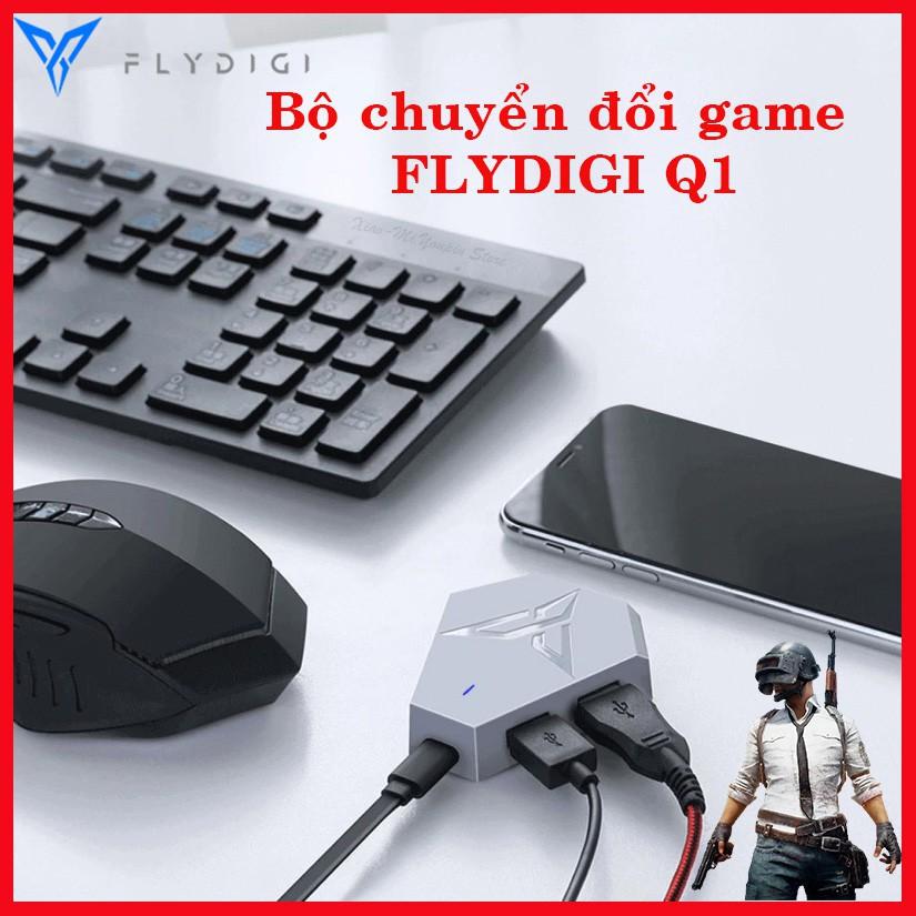 Bộ chuyển đổi game Flydigi Q1 chơi game PUBG, ROS, Free Fire và các game FPS khác, không sợ band acc