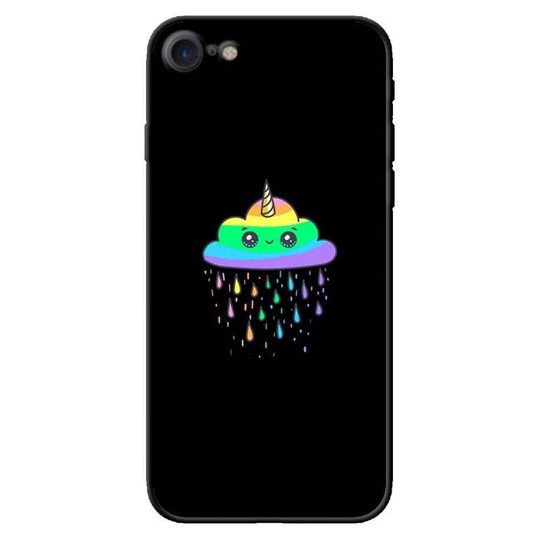 Hình ảnh Ốp Lưng in cho Iphone 7, 8 Mẫu Mây Kỳ Lân - Hàng Chính Hãng