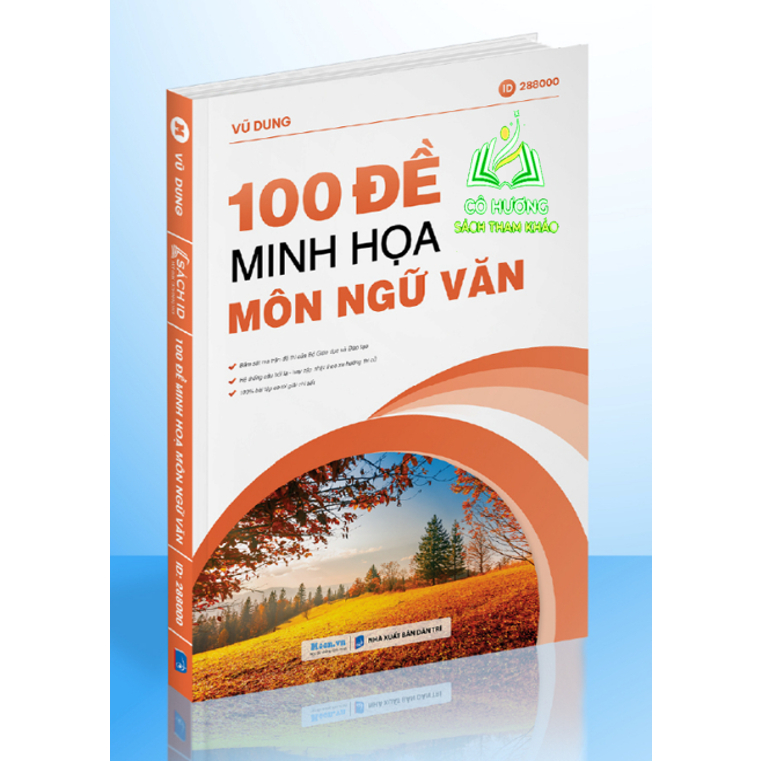 Sách - 100 Đề Thi minh hoạ Môn Ngữ Văn 12