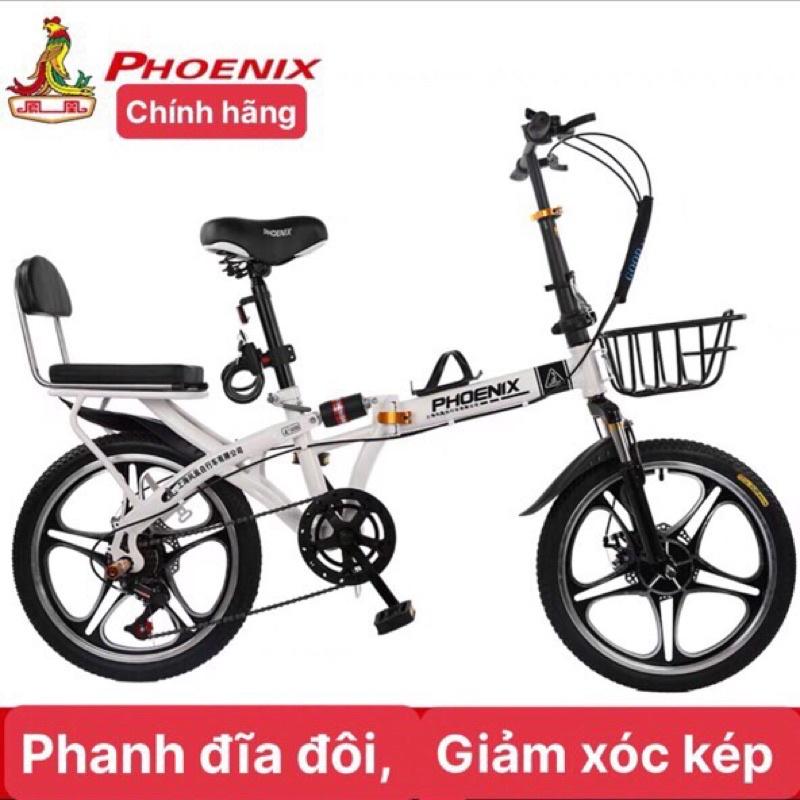 Xe Đạp Gấp 20 icnh Phoenix (Phượng Hoàng) sẵn hàng