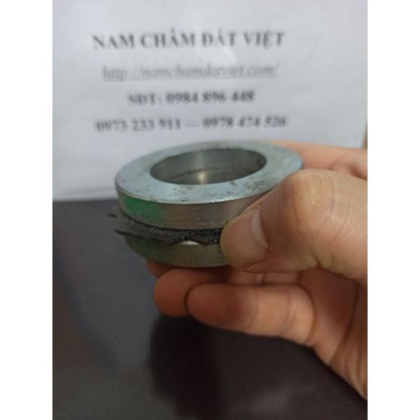 Nam châm đất hiếm N45 mạ kẽm, lực hút siêu mạnh làm loa cực đỉnh