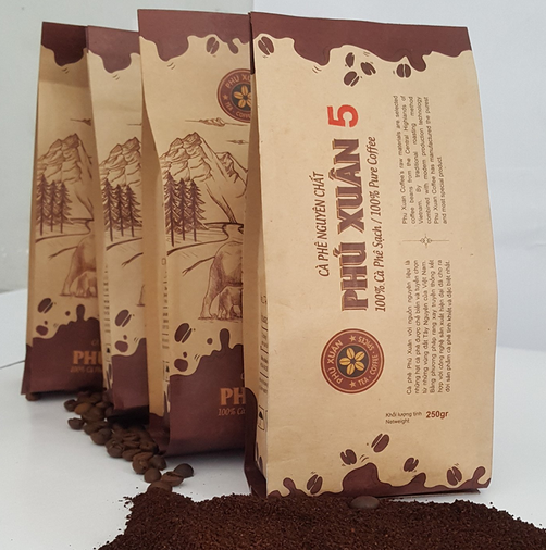 Cà phê Nguyên Chất Phú Xuân - 250g Hạt - Phú Xuân 5