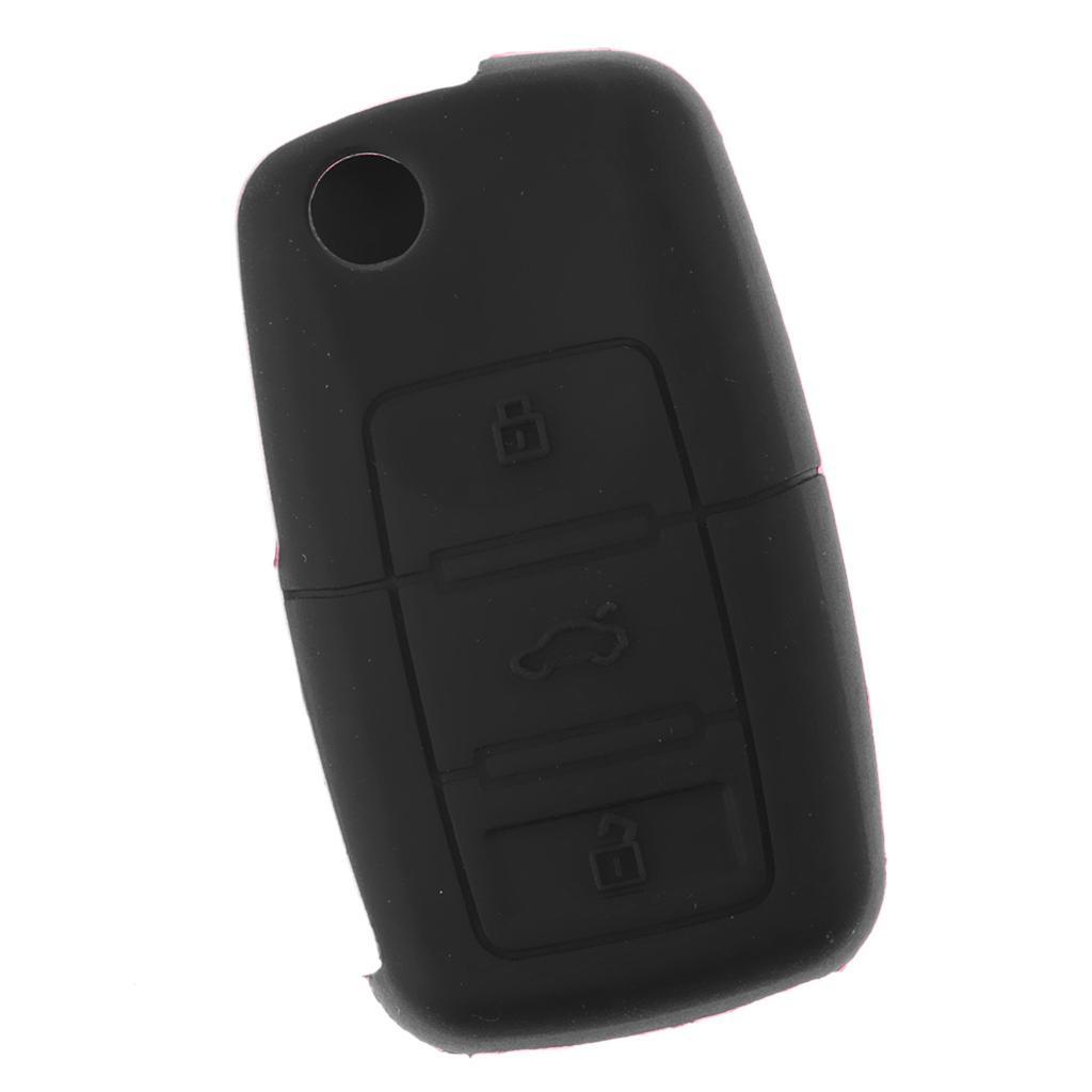 Silicone Cover For Seat Remote Key Fob Case Entry 3 Button