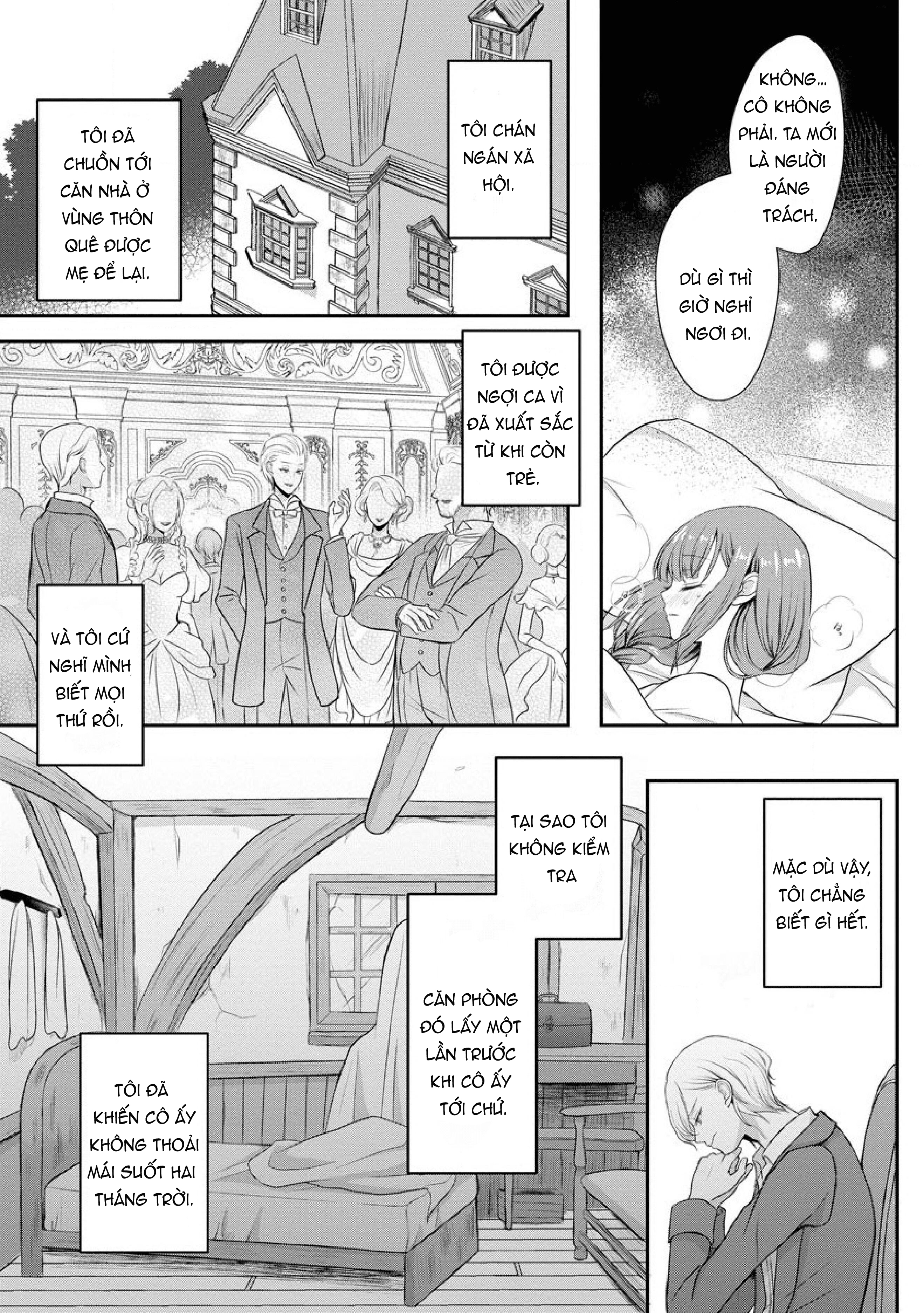 cô hầu dễ thương cùng chàng quý tộc điển trai chapter 1.2 5