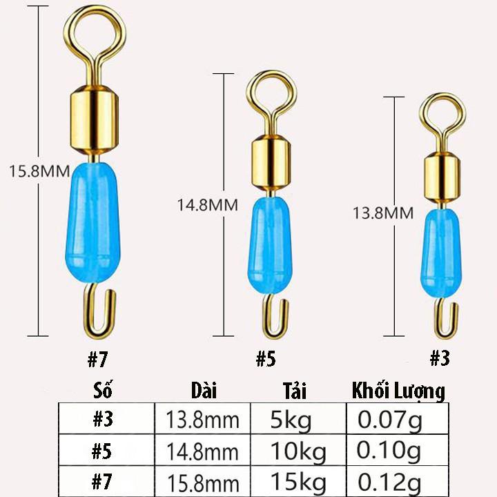 Khóa Link Mà Ní Câu Cá Chống Xoắn Cao cấp Siêu Tiện Lợi PK-3