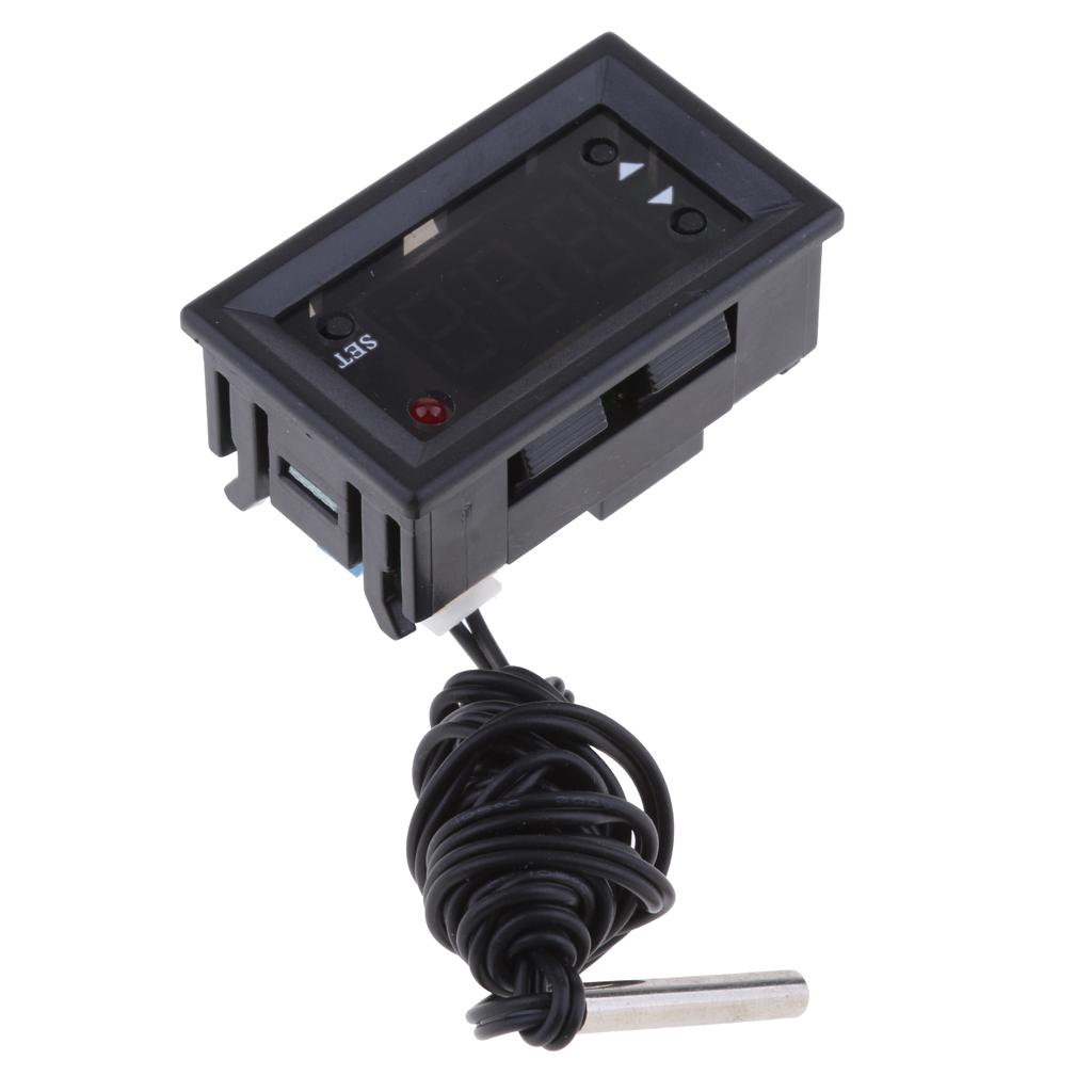 Digital Thermometer 1 Channel 10A Relay Temperature Thermal Control Switch