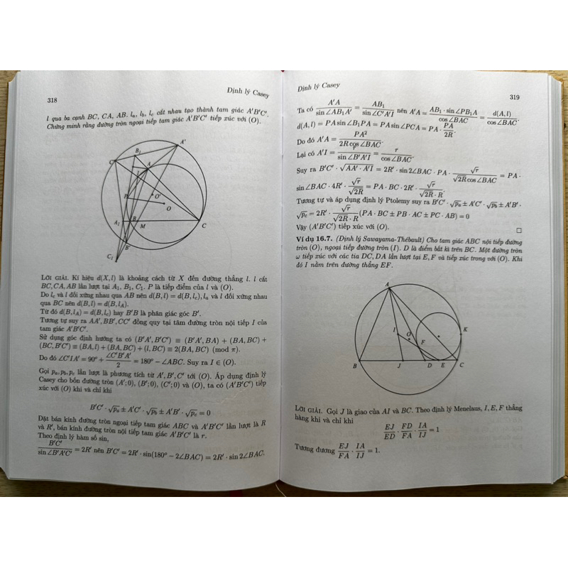 Sách - Một số chủ đề hình học phẳng dành cho học sinh chuyên Toán (MIO KL)
