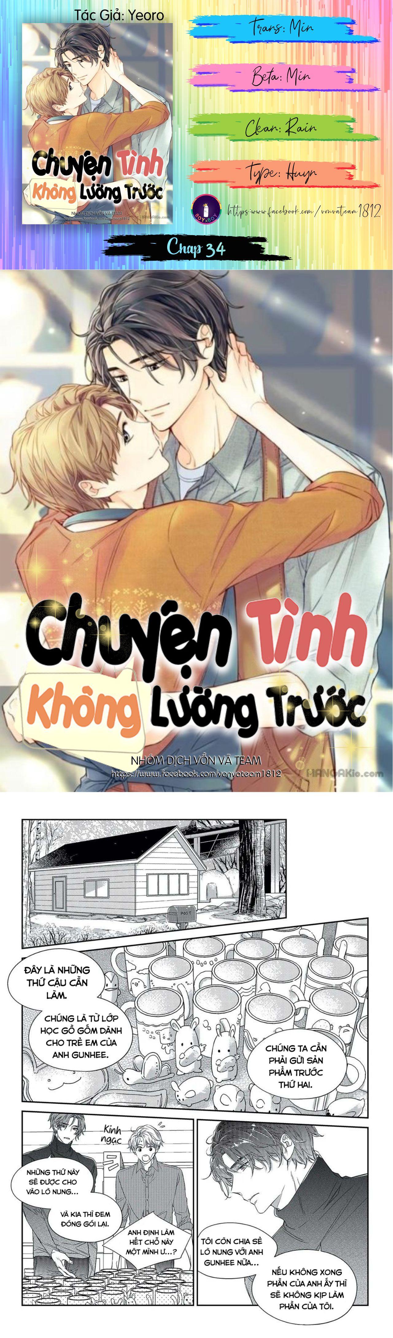 Chuyện Tình Không Lường Trước chapter 34