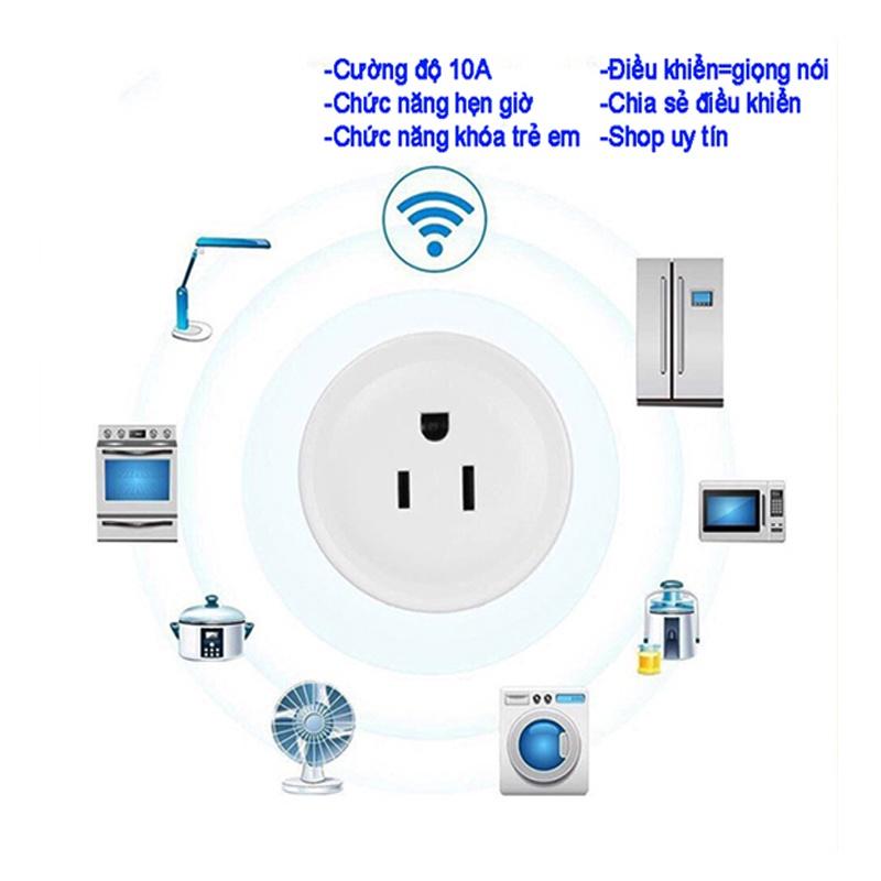 Công tắc đèn thông minh wifi hẹn giờ điều khiển từ xa bằng điện thoại