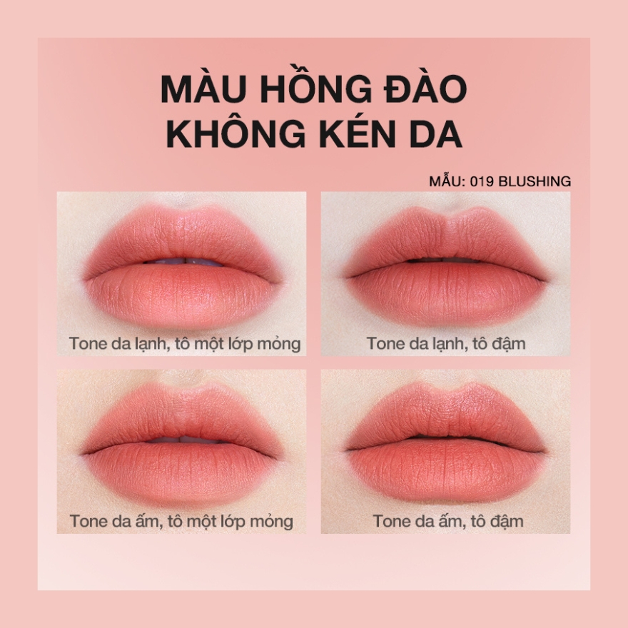 Son Kem Perfect Diary Weightless Velvet Lip Stain 4g