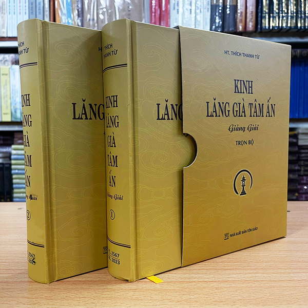 KINH LĂNG GIÀ TÂM ẤN GIẢNG GIẢI - TRỌN BỘ 2 QUYỂN