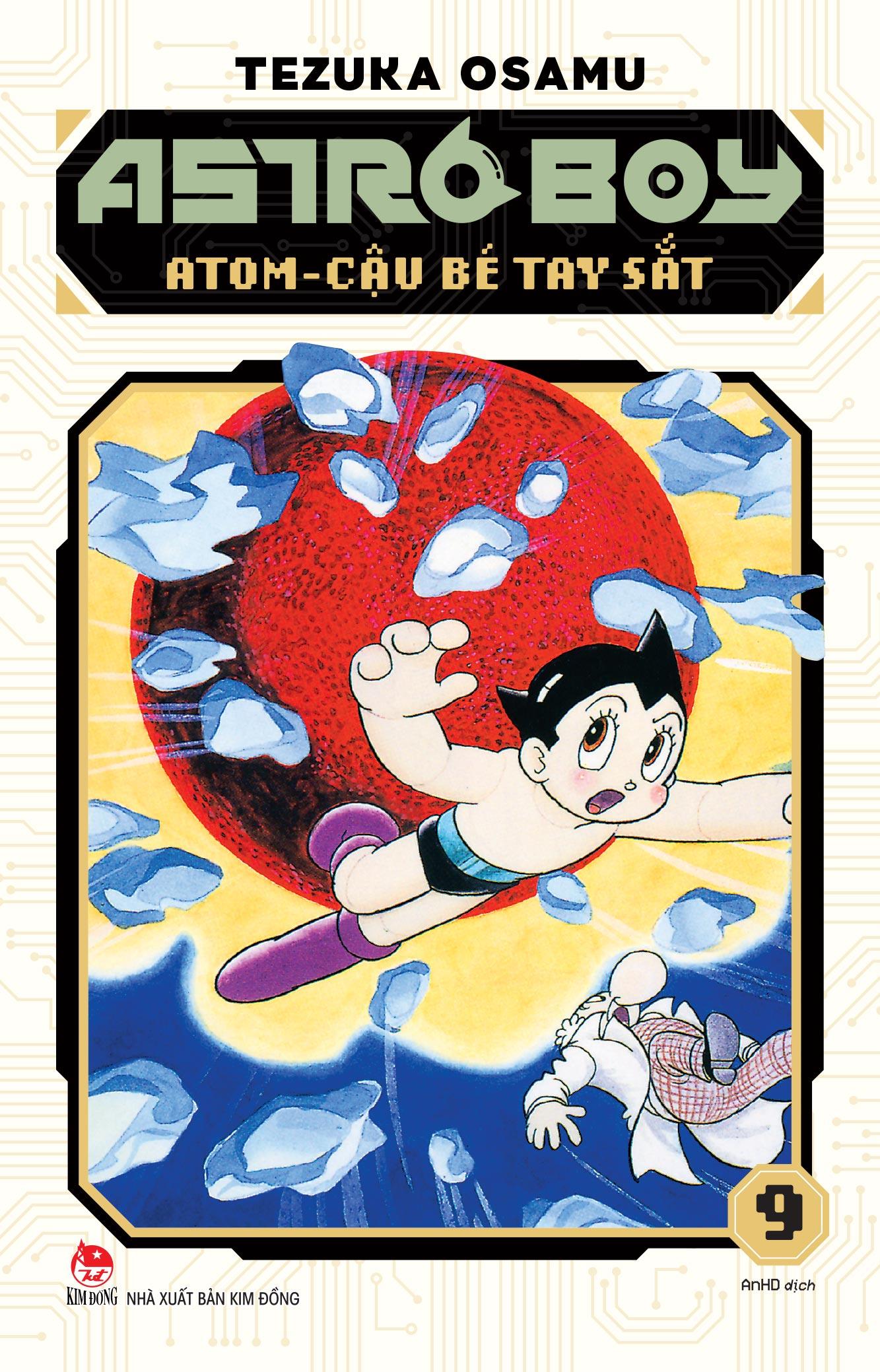 Sách - Astro Boy - Atom Cậu Bé Tay Sắt - Tập 9 - Tặng Kèm Bookmark