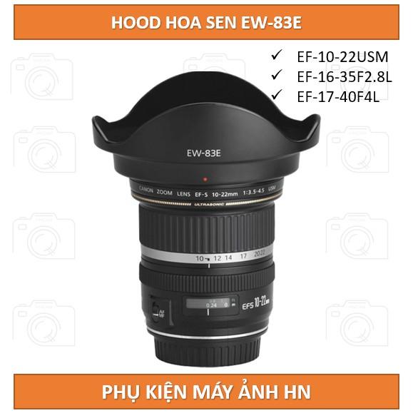Hood hoa sen EW-83E cho ống kính Canon 16-35 f2.8/17-40/17-35/10-22USM