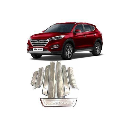 BỘ NẸP BƯỚC CHÂN TRONG NGOÀI INOX DÀNH CHO XE HYUNDAI TUCSON 2019