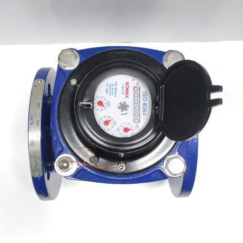 Đồng hồ đo nước sạch DN125 Komax thân gang mặt bích đầy đủ giấy tem hiệu chuẩn, dùng cho nhà máy, cao ốc, khu công nghiệp - HÀNG CHÍNH HÃNG