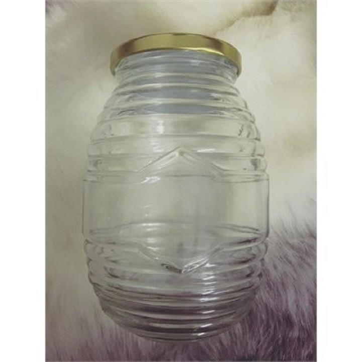 COMBO 5 HŨ THỦY TINH CON ONG NẮP THIẾC 100 ML
