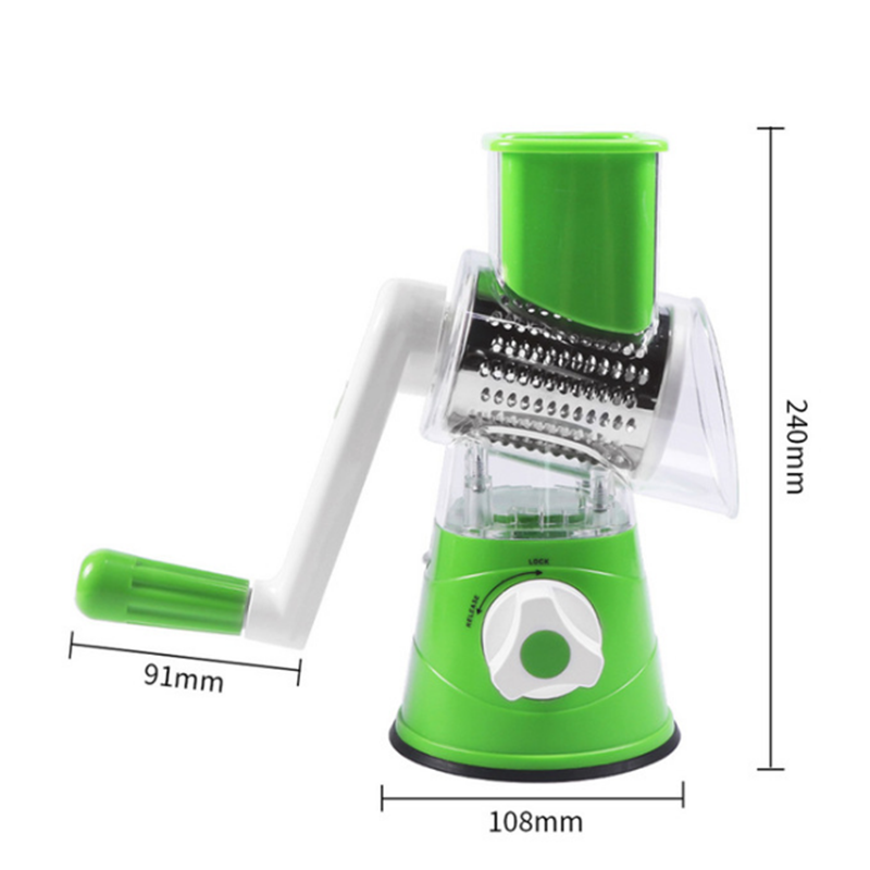 3 Trong 1 Hướng Dẫn Sử Dụng Rau Củ Quả/Cắt Lát, Đa Năng Vòng Mandoline Cắt Lát, Khoai Tây Phô Mai Vật Dụng Nhà Bếp, phụ Kiện Nhà Bếp
