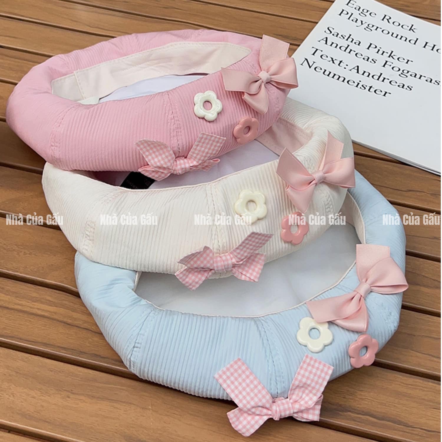 Mũ nồi beret lolita kẹo ngọt siêu dễ thương
