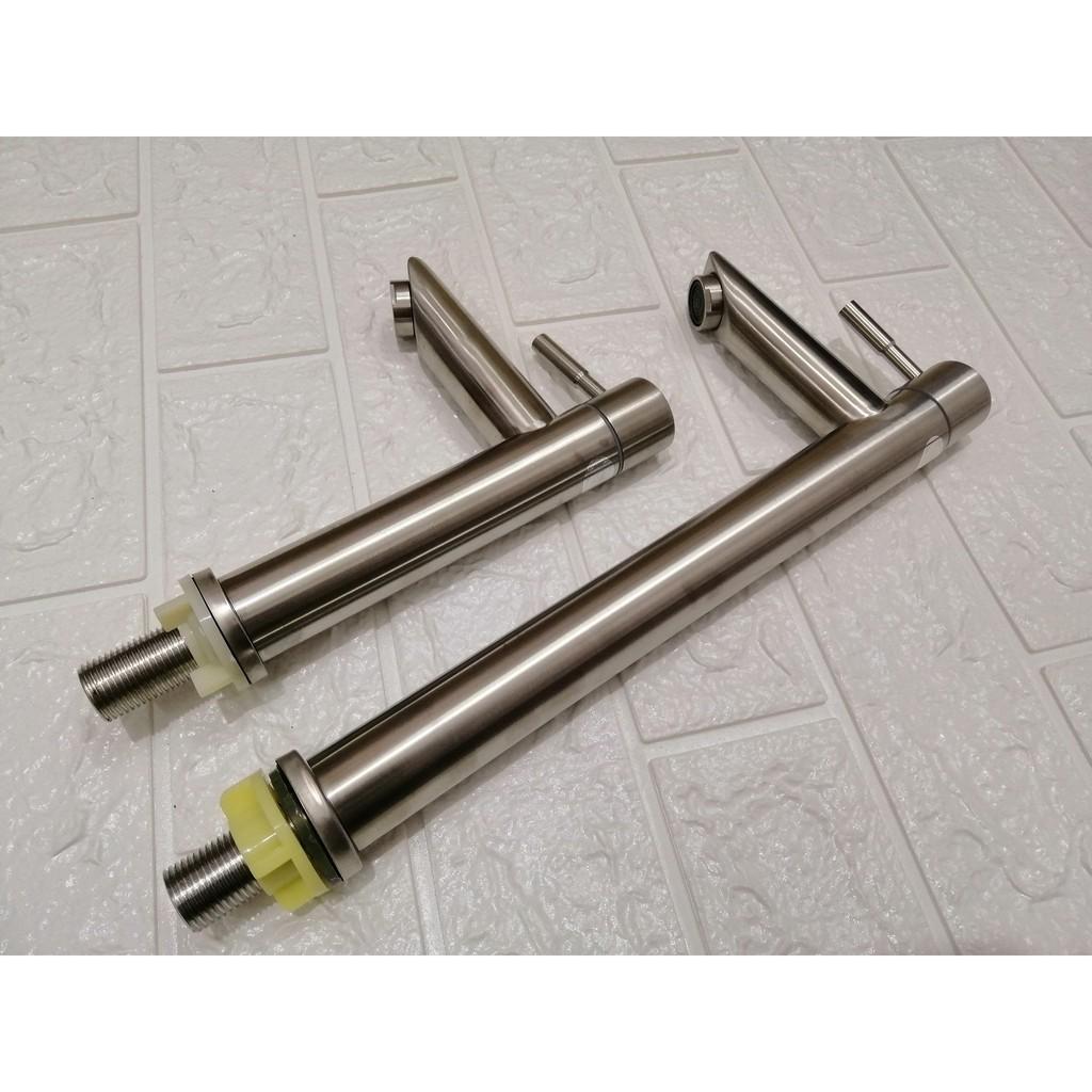 Vòi lavabo lạnh inox 304